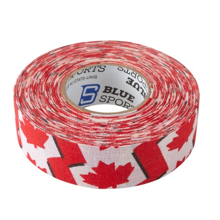 Лента хоккейная BLUESPORTS 24мм х 18м Canada Flag